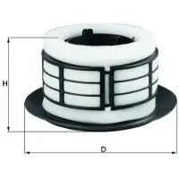 MAHLE ORIGINAL Knecht Luftfilter LX 292