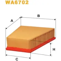 WIX FILTERS Luftfilter WA6702