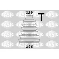 SASIC Faltenbalgsatz, Antriebswelle 4003466