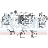 Nissens Klimakompressor 890210