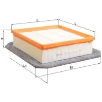 Knecht Luftfilter MAHLE LX 3061