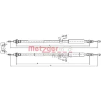 METZGER Seilzug, Feststellbremse 10.8225