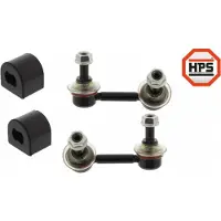 MAPCO 53307HPS Stabilisatorlager Reparatursatz passend für PEUGEOT 607 (9D, 9U) Hinten 25mm Gummilager