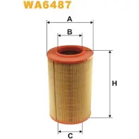 WIX FILTERS Luftfilter WA6487