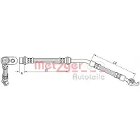 METZGER Bremsschlauch 4110787