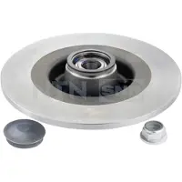 SNR Bremsscheibe KF155.78U hinten, voll, 1 Stück