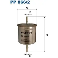 FILTRON Kraftstofffilter PP866/2