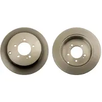 TRW Bremsscheibe DF4963 hinten, voll, 1 Stück