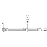 METZGER Bremsschlauch 4111592