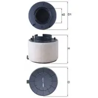 MAHLE ORIGINAL Luftfilter MAHLE LX 4249