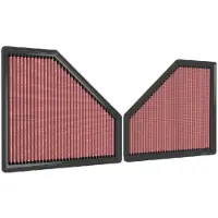 K&N 33-3171 Hochleistungsluftfilter für BMW 3 Touring (G21) Langzeitfilter dreiEckig