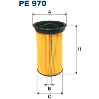 FILTRON Kraftstofffilter PE 970