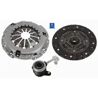SACHS Kupplungssatz Kupplung für RENAULT Clio IV Schrägheck (BH) 3000 990 586