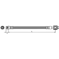 METZGER Bremsschlauch 4116202