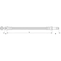 METZGER Bremsschlauch GREENPARTS 4111090