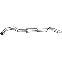 Bosal Endschalldämpfer 190-375