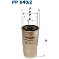 FILTRON Kraftstofffilter PP 940/2