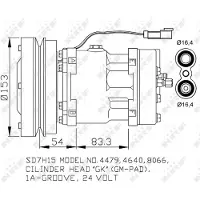 NRF Klimakompressor 32879