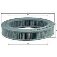 MAHLE ORIGINAL Luftfilter [Hersteller-Nr. LX203] für Bedford, Vauxhall, Pontiac, Opel, Ranger