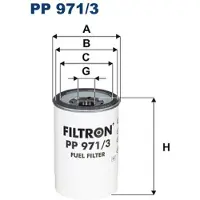 FILTRON Palivovy filtr