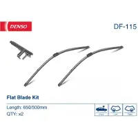 Denso Wischblatt Flat Blades DF-115, 650mm, Vorne, 2 Stück