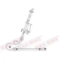 Quick Brake Bremsschlauch [Hersteller-Nr. 58.875X] für Citroën, Peugeot