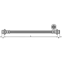 METZGER Bremsschlauch 4111272