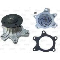 Valeo Kühlmittelpumpe Wasserpumpe für TOYOTA Yaris Schrägheck (P9) 506907