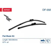 Denso Scheibenwischer Vorne für FIAT Panda Schrägheck (312, 319) Rahmenlos