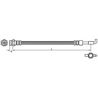 METZGER Bremsschlauch 4110880