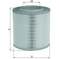 Knecht Luftfilter MAHLE LX 3143