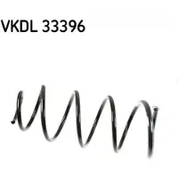 Skf Fahrwerksfeder VKDL 33396 für Peugeot 307 Break SW