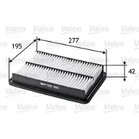 Valeo Luftfilter 585388 für Kia Hyundai Sorento II Santa FÉ