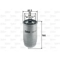 Valeo Kraftstofffilter Anschraubfilter Ø 86 mm für u.a. FIAT DUCATO