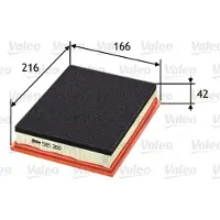 Valeo Luftfilter 585260 für Mini Ford Fiesta V Fusion
