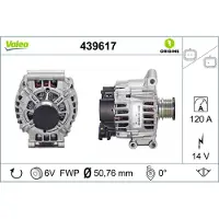 Valeo Drehstromgenerator ORIGINS NEW 439617