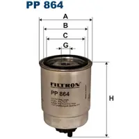 FILTRON Kraftstofffilter PP 864