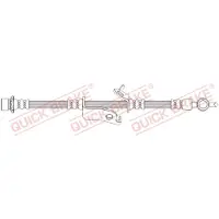 Quick Brake Bremsschlauch 50.730, Links