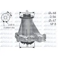 DOLZ Wasserpumpe M176