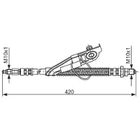 Bosch Bremsschlauch 1 987 476 816