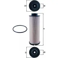 MAHLE ORIGINAL Kraftstofffilter KX 73/1D