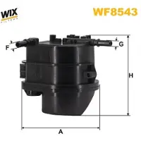 WIX FILTERS Kraftstofffilter WF8543