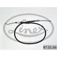 Linex Handbremsseil 47.01.66 Rechts Links für VW Transporter V Bus (7HB, 7HJ, 7EB, 7EJ, 7EF, 7EG, 7HF, 7EC) 1270/1000mm