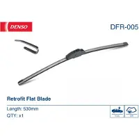 Denso Flat Scheibenwischer für VW Golf IV Schrägheck (1J1) Rahmenlos 530mm