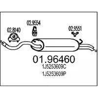 MTS Endschalldämpfer 01.96460