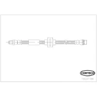 CORTECO Bremsschlauch 19037186
