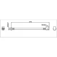METZGER Bremsschlauch GREENPARTS 4111943