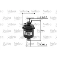 Valeo Kraftstofffilter 587208 für Rover 400 II Tourer