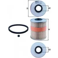 MAGNETI MARELLI Kraftstofffilter MAHLE KX 218D