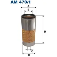 FILTRON Luftfilter AM470/1